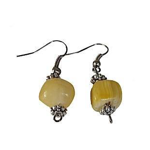 Boucles d'oreilles Contrast jaunes