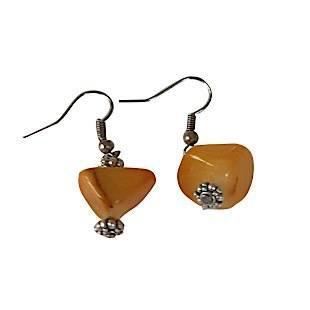 Boucles d'oreilles Contrast oranges