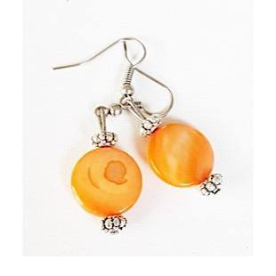 Boucles d'oreilles Spot oranges